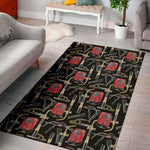 Welding Machine Pattern Print Area Rug