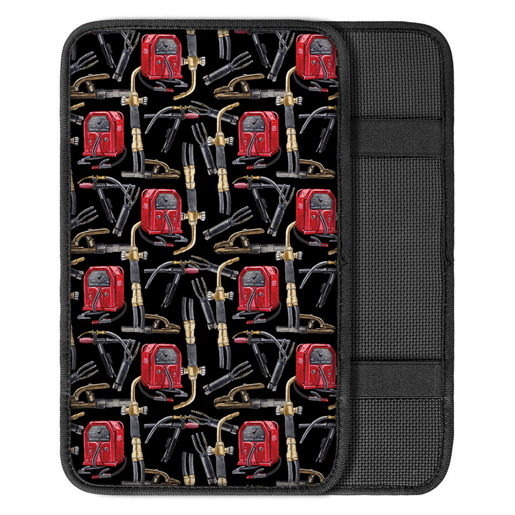 Welding Machine Pattern Print Car Center Console Cover