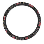 Welding Machine Pattern Print Car Steering Wheel Cover