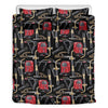 Welding Machine Pattern Print Duvet Cover Bedding Set