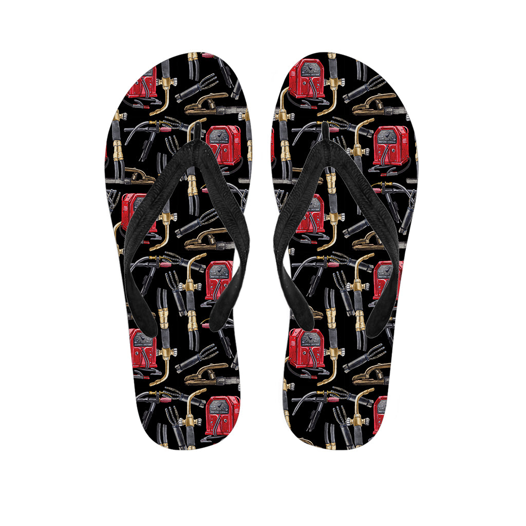 Welding Machine Pattern Print Flip Flops