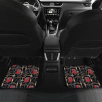 Welding Machine Pattern Print Front and Back Car Floor Mats