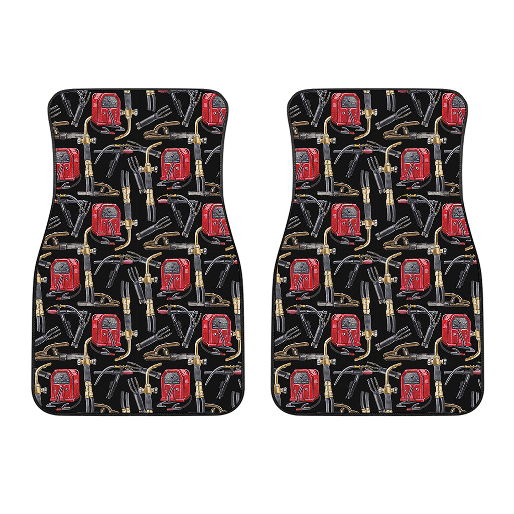 Welding Machine Pattern Print Front Car Floor Mats