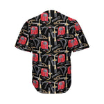 Welding Machine Pattern Print Men's Baseball Jersey