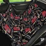 Welding Machine Pattern Print Pet Car Back Seat Cover