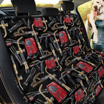 Welding Machine Pattern Print Pet Car Back Seat Cover