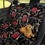 Welding Machine Pattern Print Pet Car Back Seat Cover