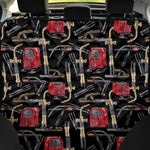 Welding Machine Pattern Print Pet Car Back Seat Cover