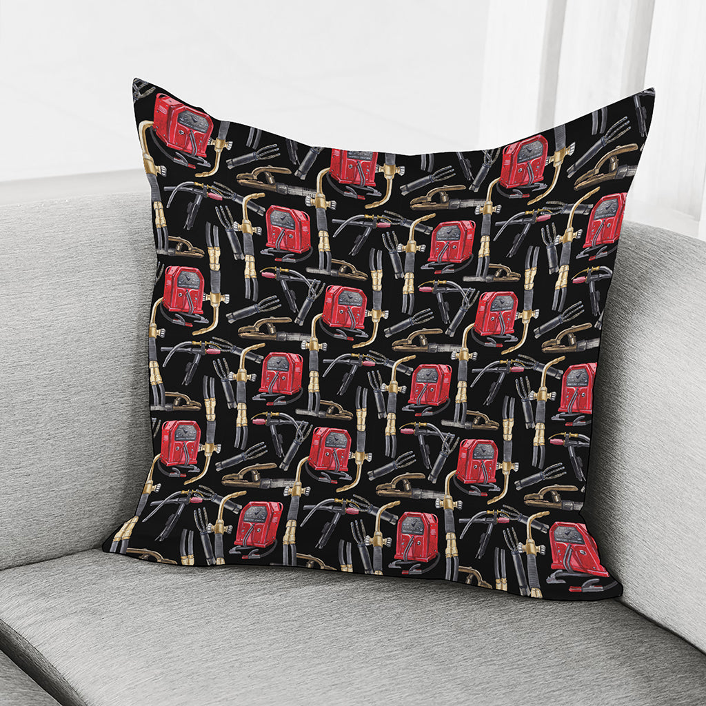 Welding Machine Pattern Print Pillow Cover