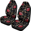 Welding Machine Pattern Print Universal Fit Car Seat Covers