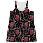Welding Machine Pattern Print Women's Racerback Tank Top