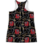 Welding Machine Pattern Print Women's Racerback Tank Top