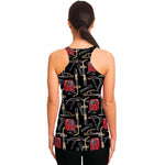 Welding Machine Pattern Print Women's Racerback Tank Top