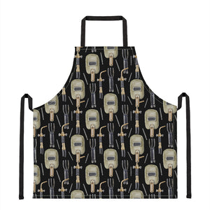 Welding Mask Pattern Print Apron