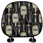 Welding Mask Pattern Print Car Headrest Covers