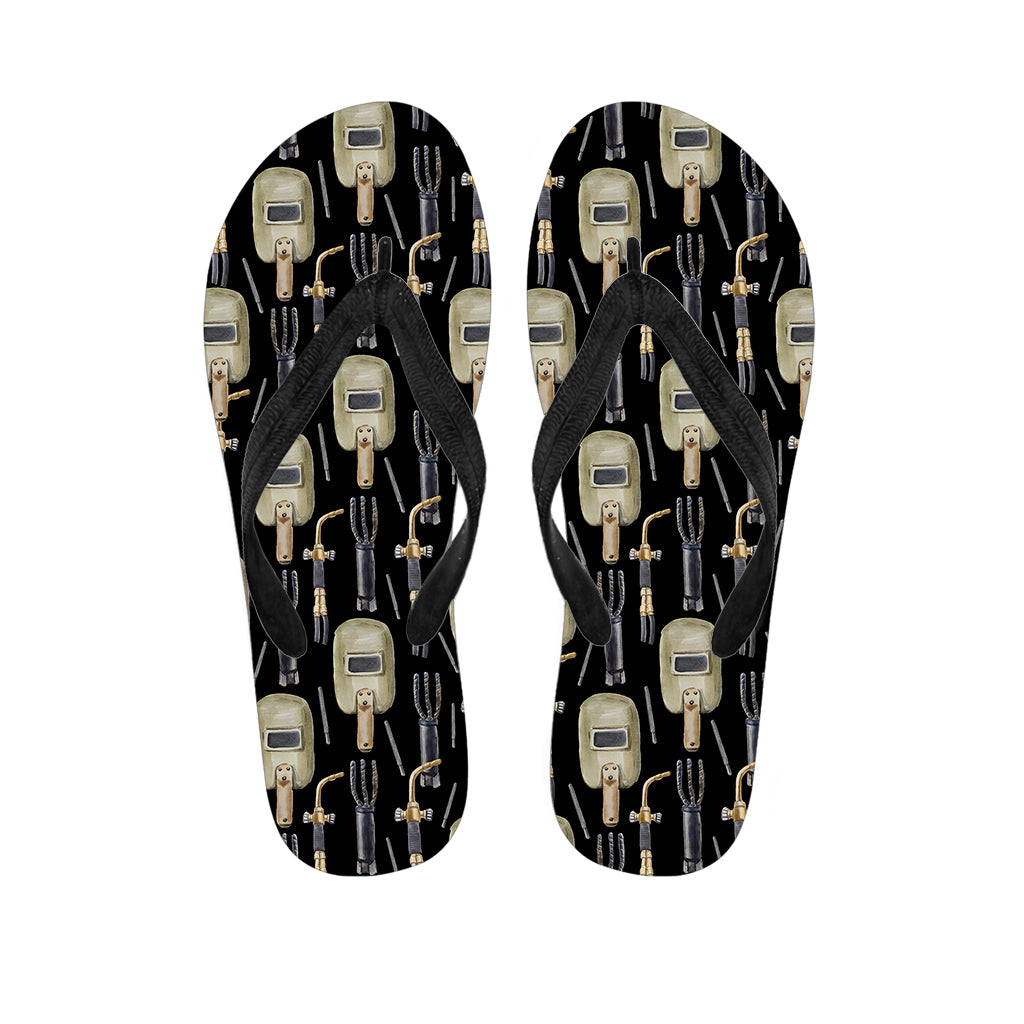 Welding Mask Pattern Print Flip Flops