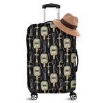 Welding Mask Pattern Print Luggage Cover