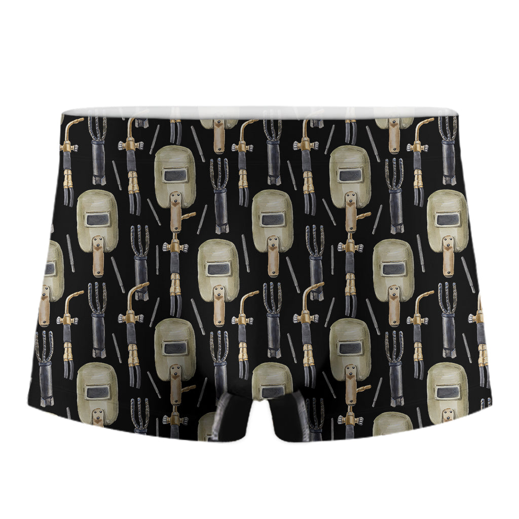 Welding Mask Pattern Print Men's Boxer Briefs