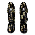 Welding Mask Pattern Print Muay Thai Shin Guards