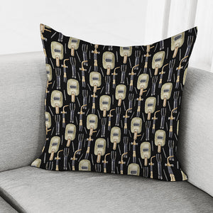 Welding Mask Pattern Print Pillow Cover