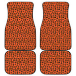 West African Adinkra Symbols Print Front and Back Car Floor Mats