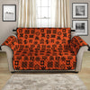 West African Adinkra Symbols Print Loveseat Protector