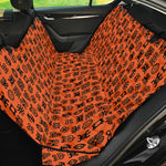 West African Adinkra Symbols Print Pet Car Back Seat Cover