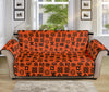 West African Adinkra Symbols Print Sofa Protector