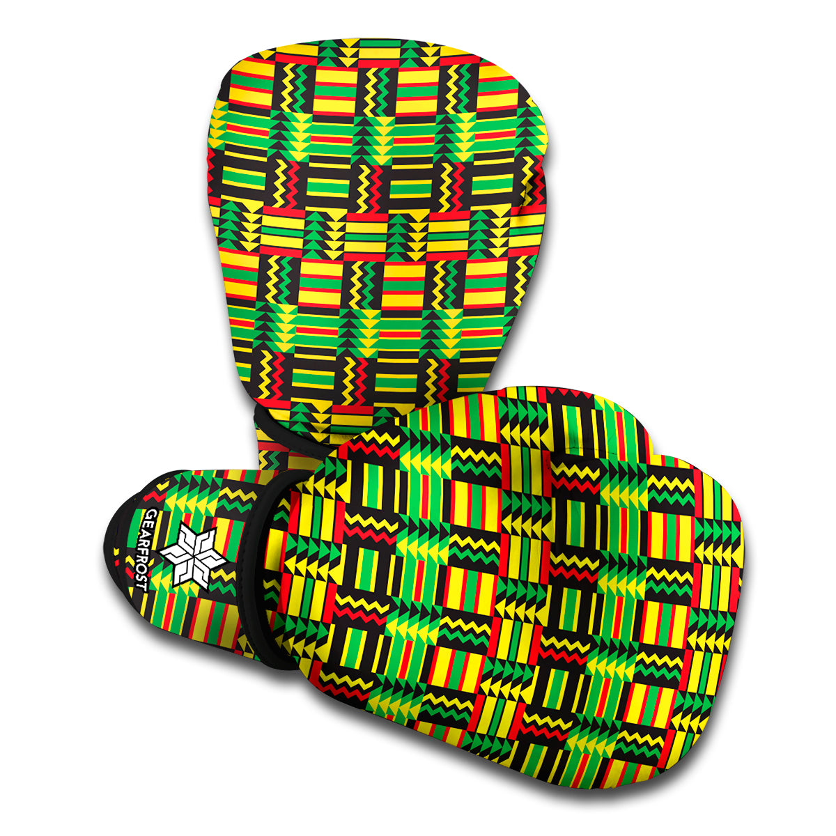 Aztec Native Tribal Print Pattern Boxing Gloves
