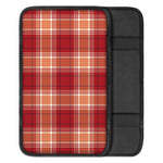 Western Tartan Pattern Print Car Center Console Cover