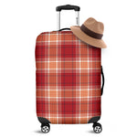 Western Tartan Pattern Print Luggage Cover