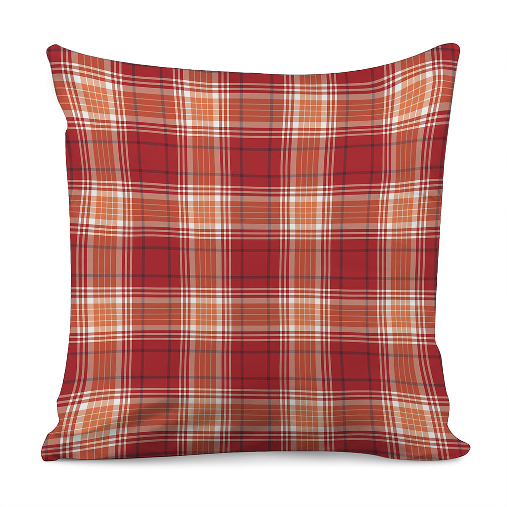 Western Tartan Pattern Print Pillow Cover