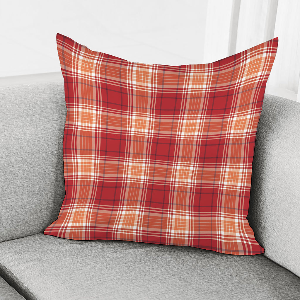 Western Tartan Pattern Print Pillow Cover