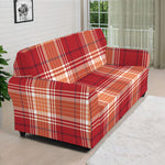 Western Tartan Pattern Print Sofa Cover