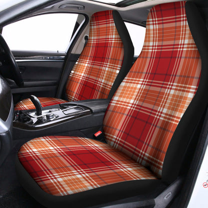 Western Tartan Pattern Print Universal Fit Car Seat Covers