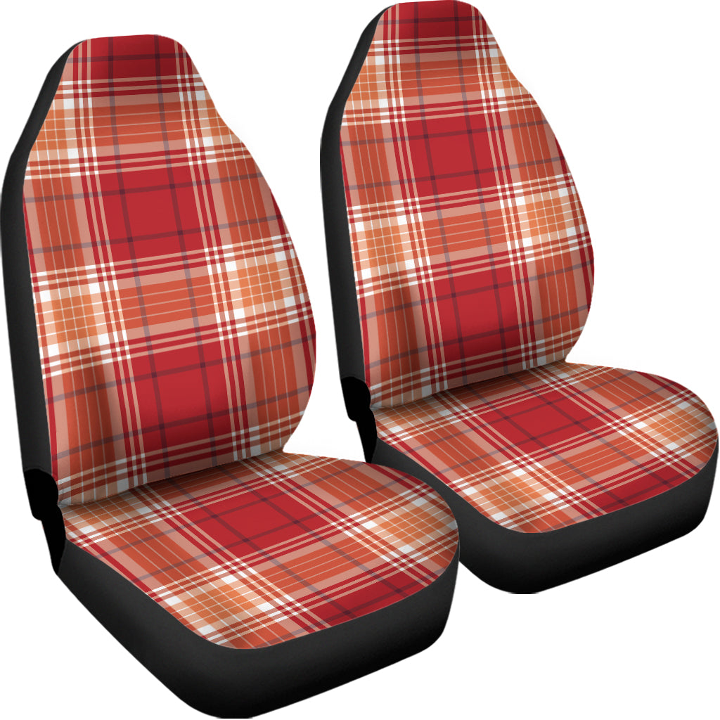 Western Tartan Pattern Print Universal Fit Car Seat Covers