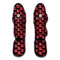Wet Lips Pattern Print Muay Thai Shin Guards