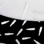 White And Black Gun Bullet Pattern Print Sofa Cover