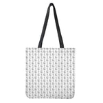 White And Black Stethoscope Print Tote Bag
