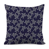 White And Blue Turtle Pattern Print Pillow Cover