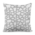 White And Grey Cow Print Pillow Cover