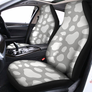 White And Grey Cow Print Universal Fit Car Seat Covers