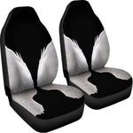 White Angel Wings Print Universal Fit Car Seat Covers