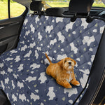 White Baby Polar Bear Pattern Print Pet Car Back Seat Cover