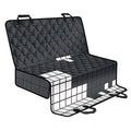 White Brick Puzzle Video Game Print Pet Car Back Seat Cover