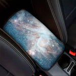 White Cloud Galaxy Space Print Car Center Console Cover