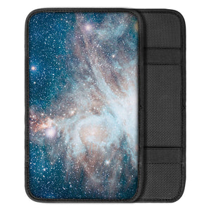 White Cloud Galaxy Space Print Car Center Console Cover