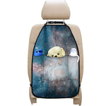 White Cloud Galaxy Space Print Car Seat Organizers