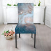 White Cloud Galaxy Space Print Dining Chair Slipcover