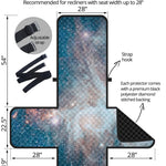 White Cloud Galaxy Space Print Recliner Protector